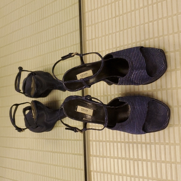 Prada wedge sandals size5.5 - Picture 3 of 9